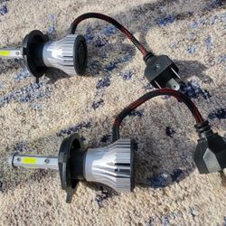 Led Headlights Brand New 4 Sided. 6500k Fit Toyota Scion Mazda Many More