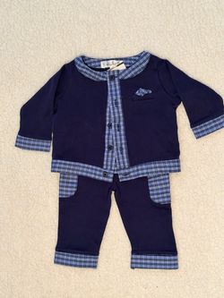 Harry & Violet Baby Boy Two-Piece Outfit