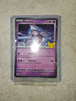 Mewtwo Pokémon Card 063/128 Holo