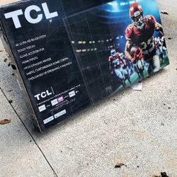 Price Firm Brandnew 50 Inch Tcl 4k Roku Smart No Trading 