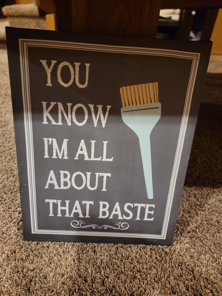 All About That Baste Canvas