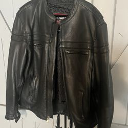 Men’s Leather Motorcycle Jacket