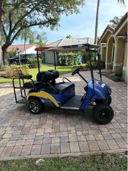 Custom Electric Golf Cart – Fully Functional, Loaded With Character, and Ready for Its Next Adventure