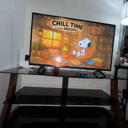 Glass Tv Stand 