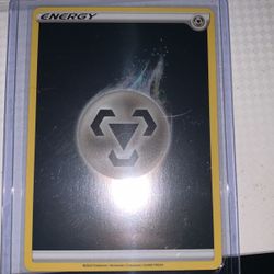 Silver Shiny Rare Energy Card