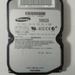 Samsung Spinpoint SVO432A 4.3GB Internal Hard Disk Drive