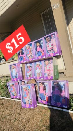 Bendo Muñecas Size American Doll Regular $35   Las Vendo  $15