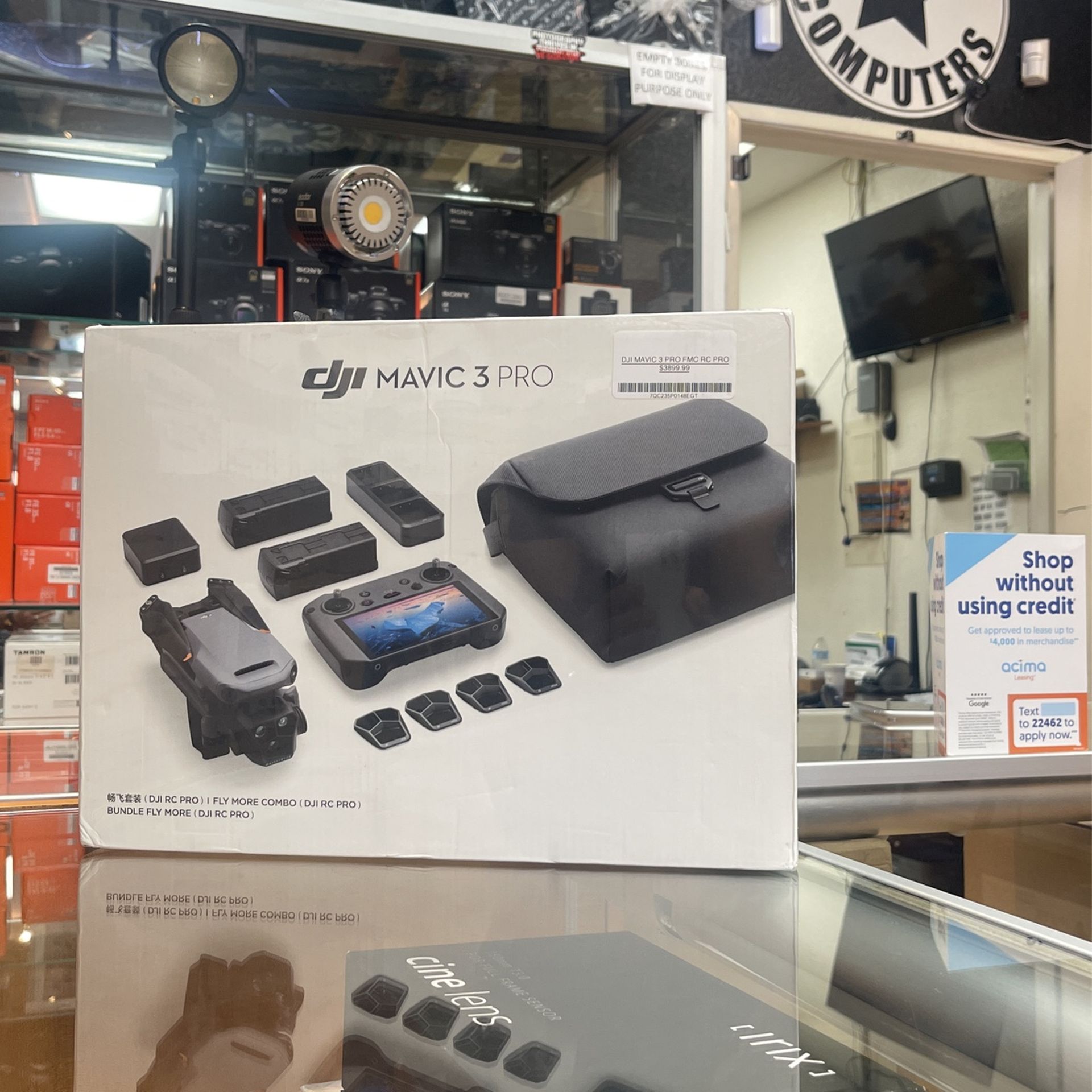 Dji Mavic Pro Fly More Combo With RC Pro