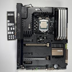 Asus motherboard + CPU + Memory