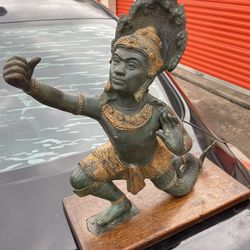 Handmade Hinduism Bronze Sculpture / Statue.