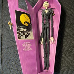Nightmare Before Christmas Jack Skellington Coffin Doll – Jun Planning – Rare
