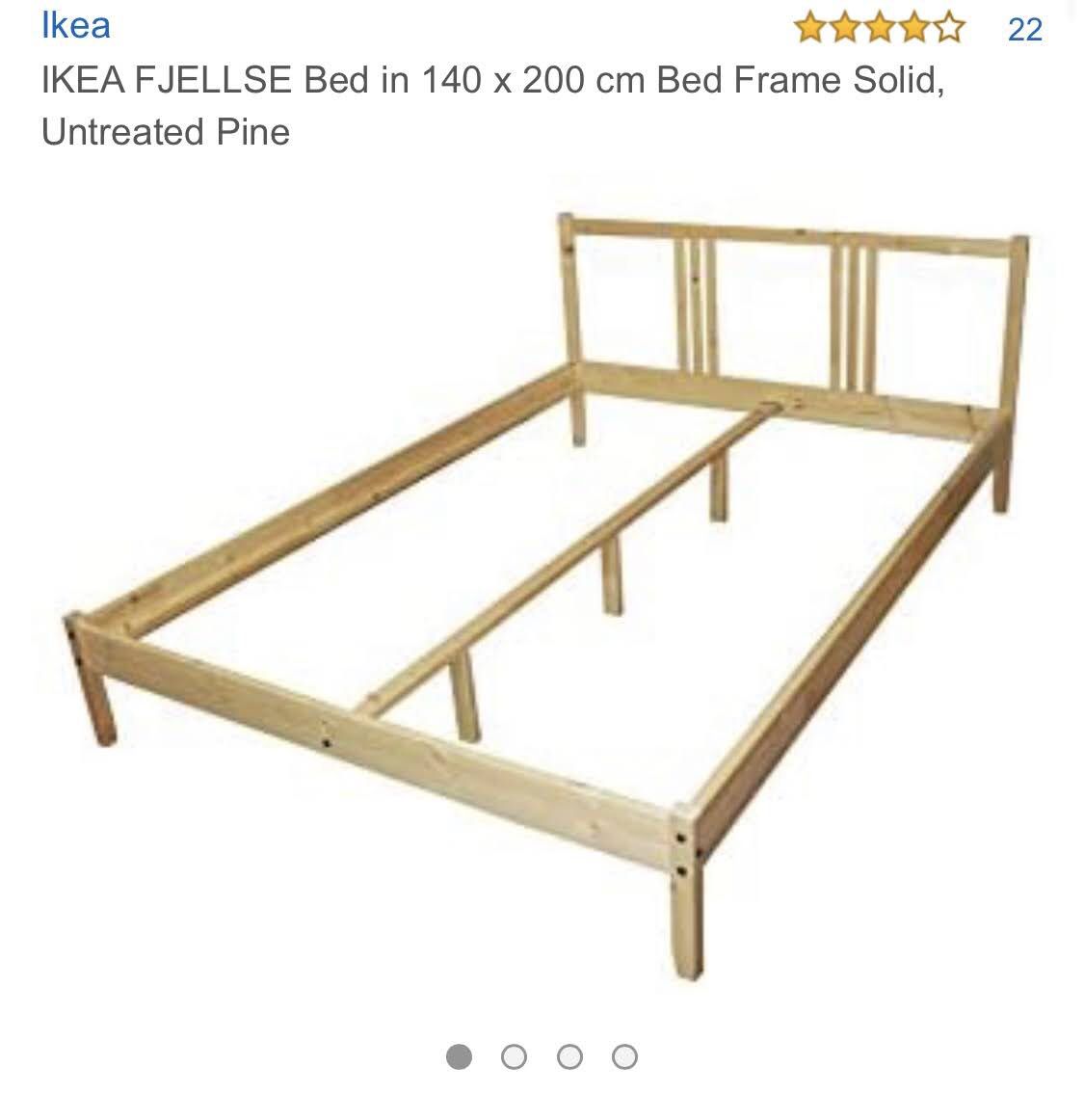 IKEA Full Bed - Frame and Mattress - Used
