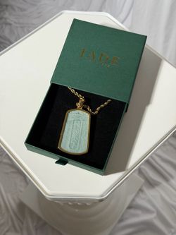 The Jade Jewelers Pearl Dragon Temple Guardian Jade Pendant