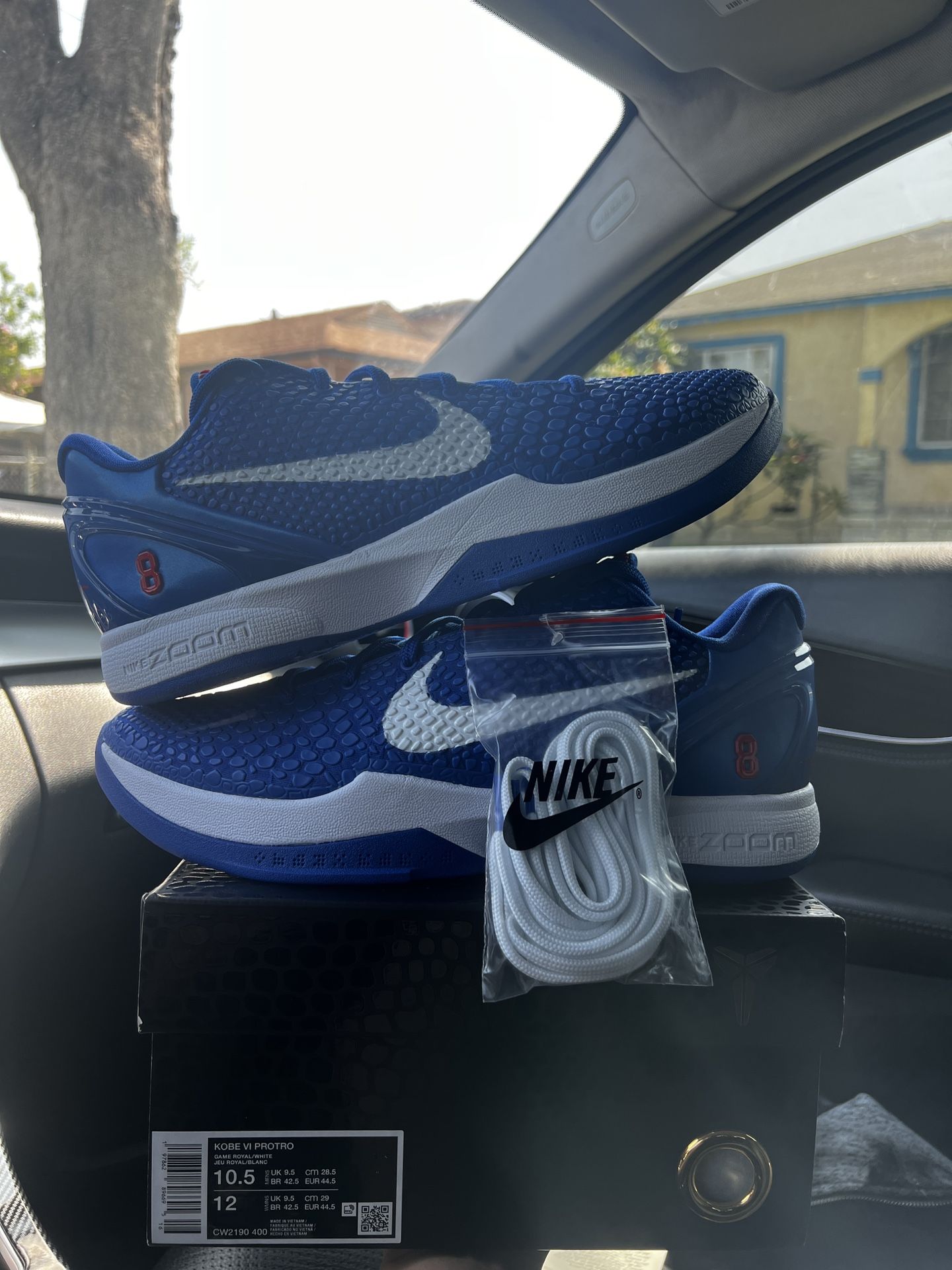 Nike Kobe 6 Protro Dodgers Size 10.5