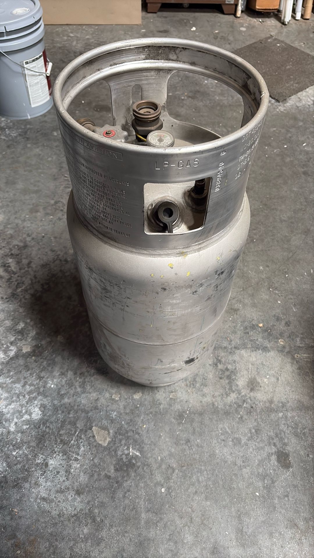 Aluminum Forklift Propane Tank