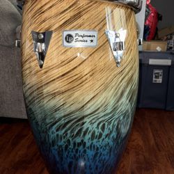 LP Performer Series Conga With Chrome Hardware 12.50 in. Desert Sand
