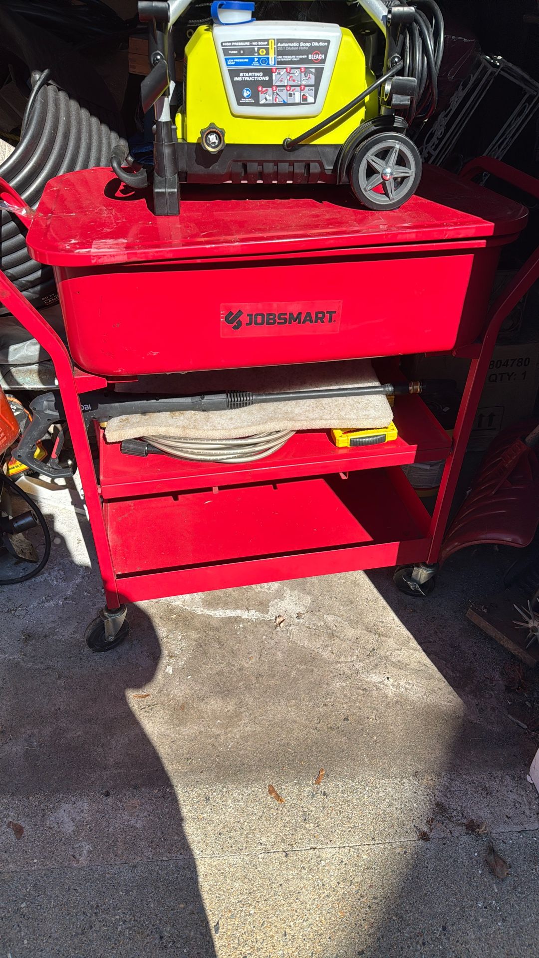 Jobsmart Mobile Parts Washer