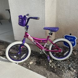 Girls Barbie Bike