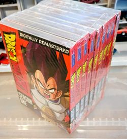 DragonBall Z Set of DVDs Seasons 1-9  Brand New Sealed "The Orange Brick"