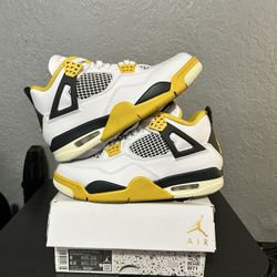 USED Jordan 4 Vivid Sulfer 8W
