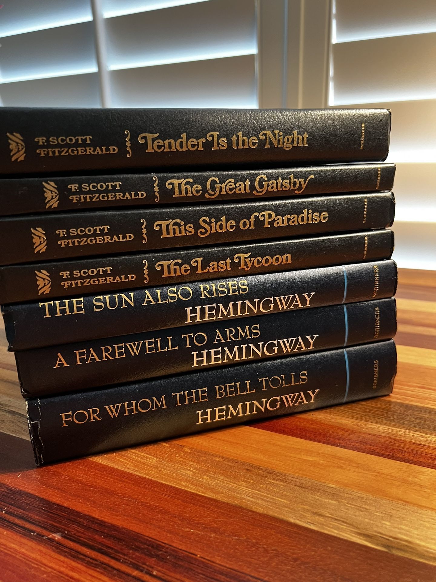 Hemingway & F Scott Fitzgerald Books