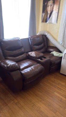 Two matching sofas
