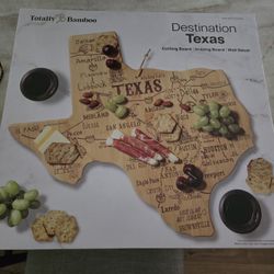 Texas Bamboo Cutting Board