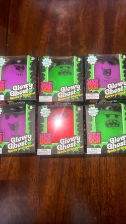Nee Doh Glowy Ghost Squishy Toys