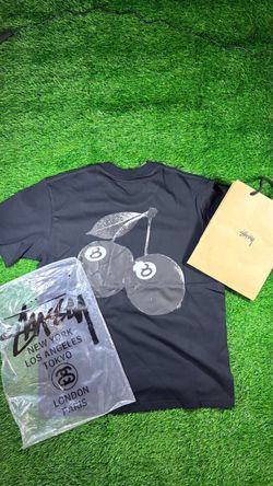 Stussy tee cherry 8 ball