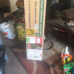 6.5 Foot Pre Lit Windham Pine *clear Lights*