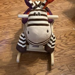 Rocking Chair Zebra Rockabye   Must Sell