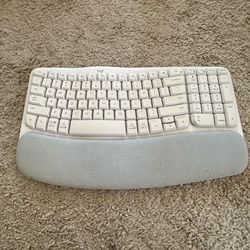 Logitech Wave Keys Wireless Ergonomic Keyboard