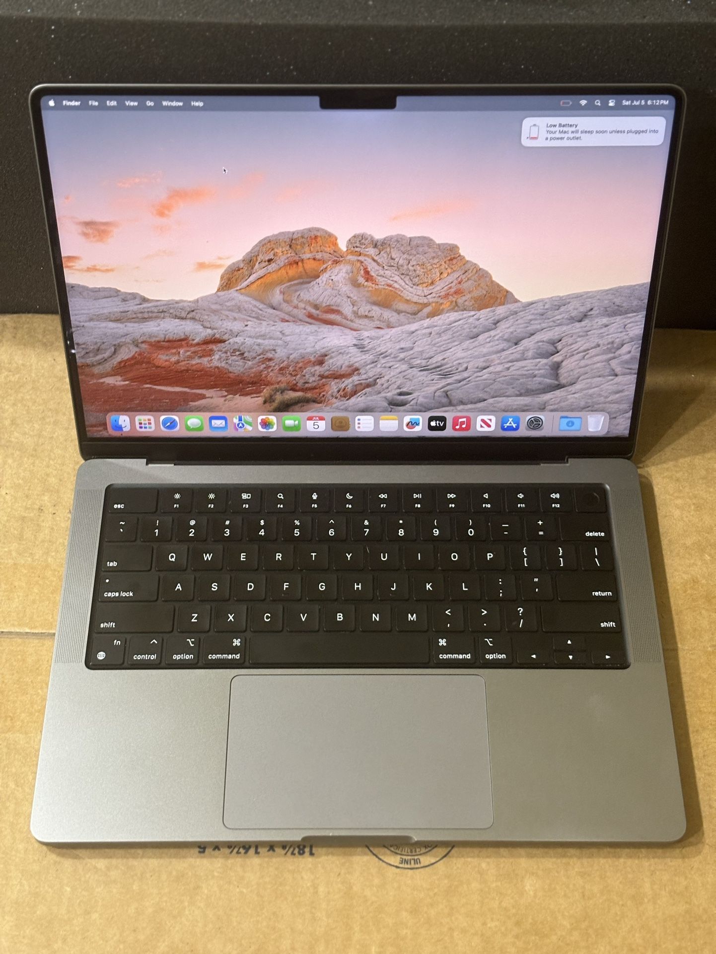 MacBook Pro 14 M1 Pro 2021 16 gb 512 gb space gray