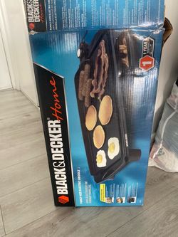Home & decker electric griddle