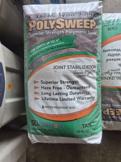 Polymeric Sand / Ploy Sweep.
