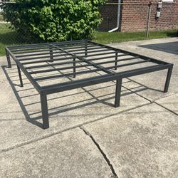 Queen Metal Bed Frame 