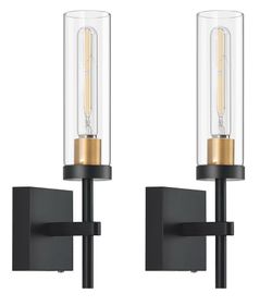 Wireless Wall Sconces with Remote Control, Battery Operated Wall Sconce Set of 2