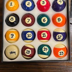Stussy Billiard Balls