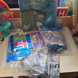 Birthday Lot 1 Book 1 Game 1 Birthday Banner 1 Package Of 8 Blowouts And 1 Pack Of Hats 