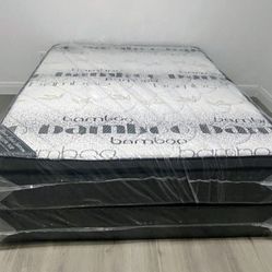 $200 Queen Pillow Top Mattress Only Brand New Free Delivery Same Day 