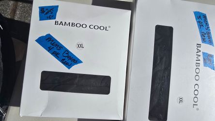 Bamboo Cool Men's Boxer Briefs 4-Pack & 5-Pack XXL