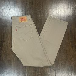 Vintage Levi’s Baggy 505 Tan Jeans Pants