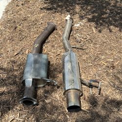 Nissan 240sx S13 Muffler Exhausted