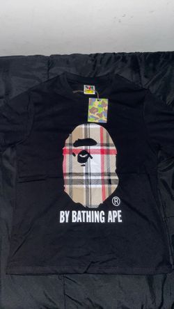 Bape T-shirt black Burberry