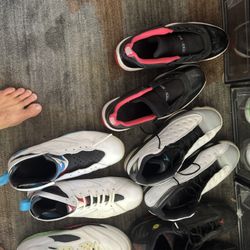 9 Pairs Of Jordan’s Size 11.5 And 12