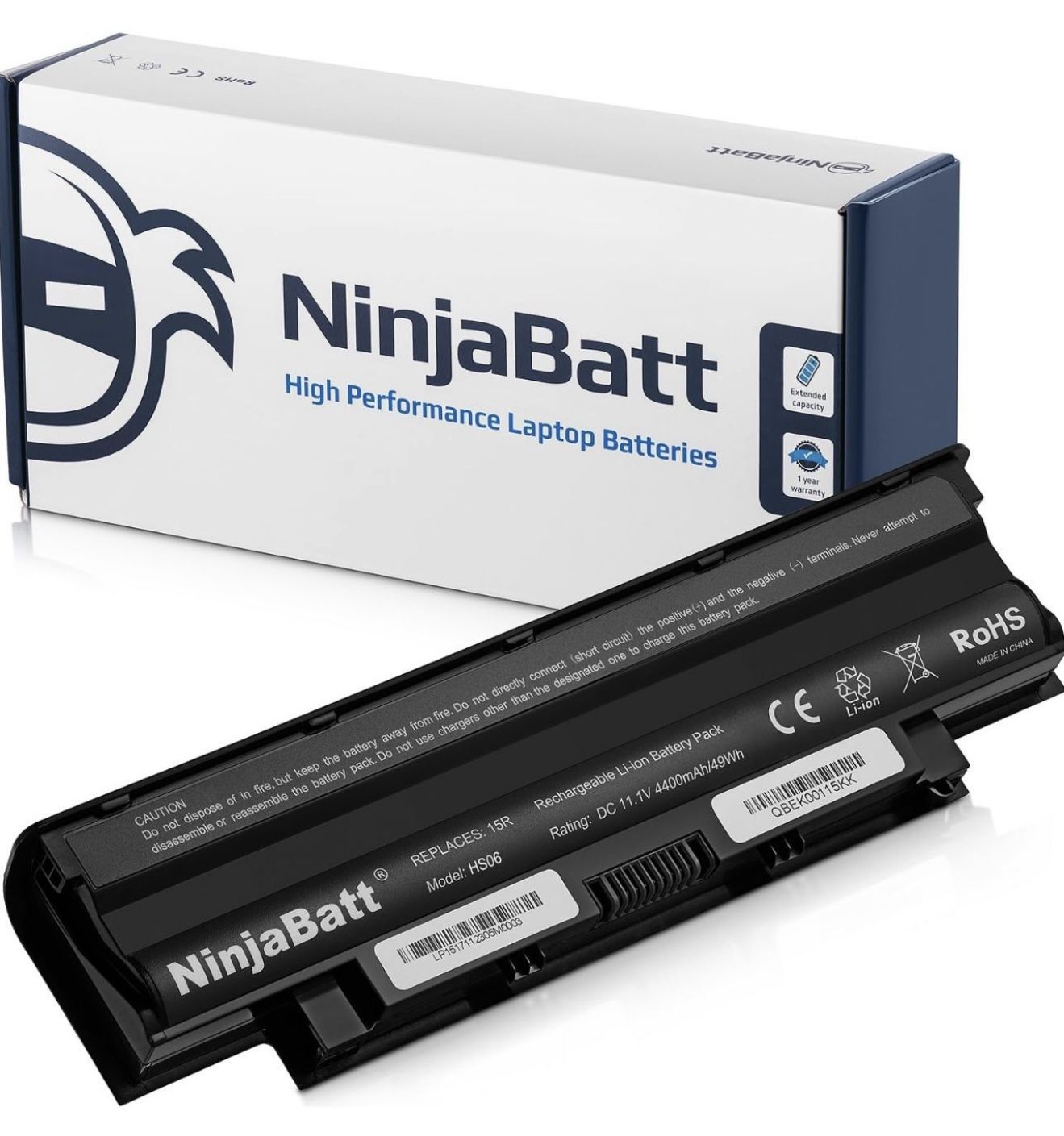 NinjaBatt Battery