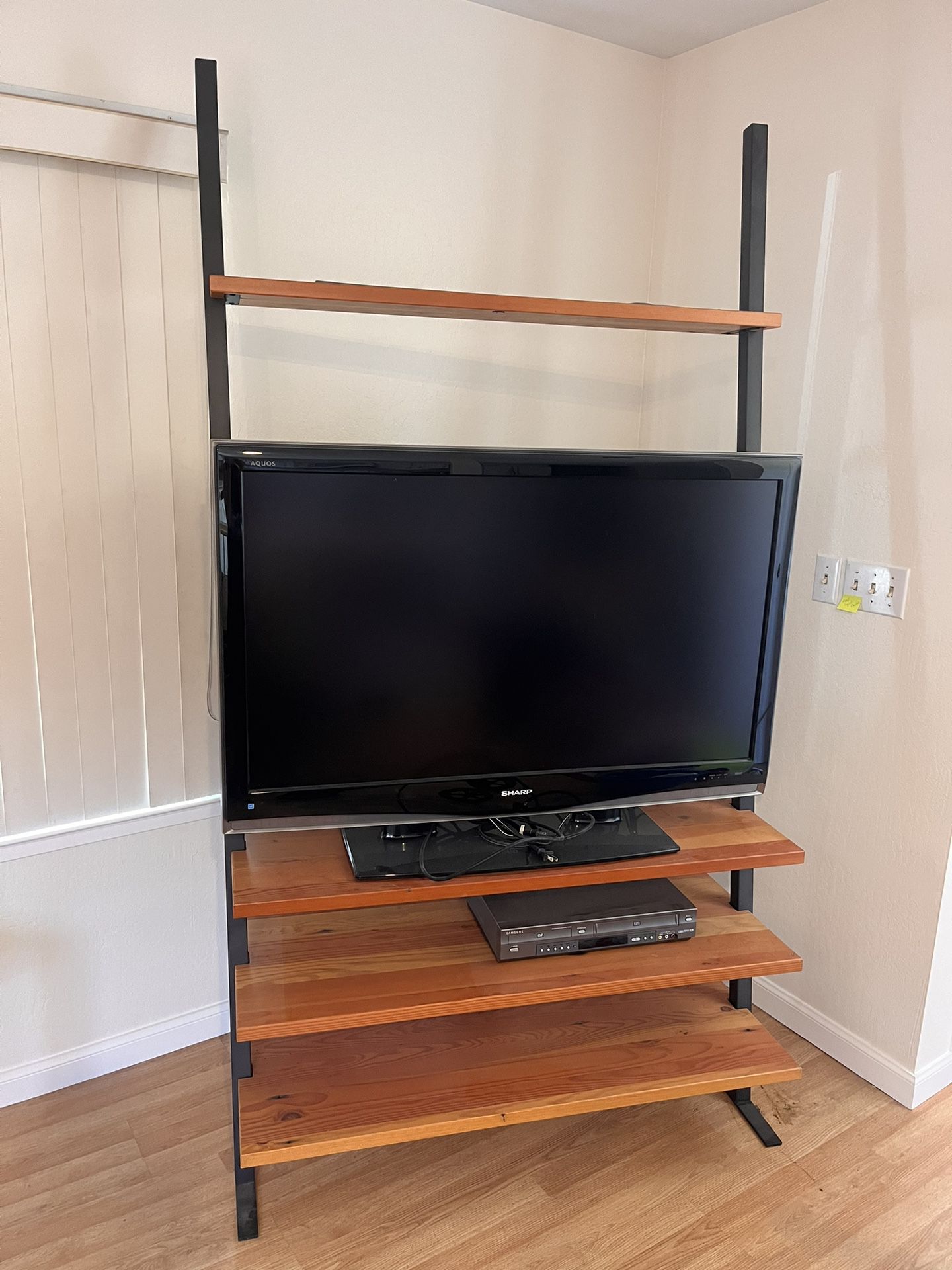 Tv stand And Two Side Shelving System
