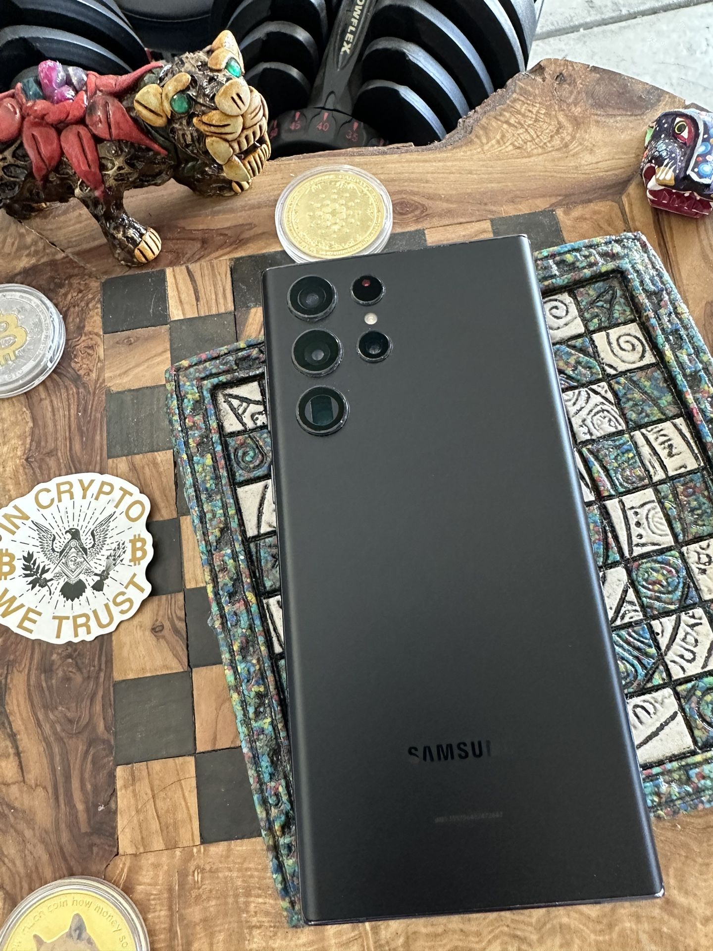 Samsung Galaxy S22 Ultra 512Gb Phantom Black Att Or Cricket