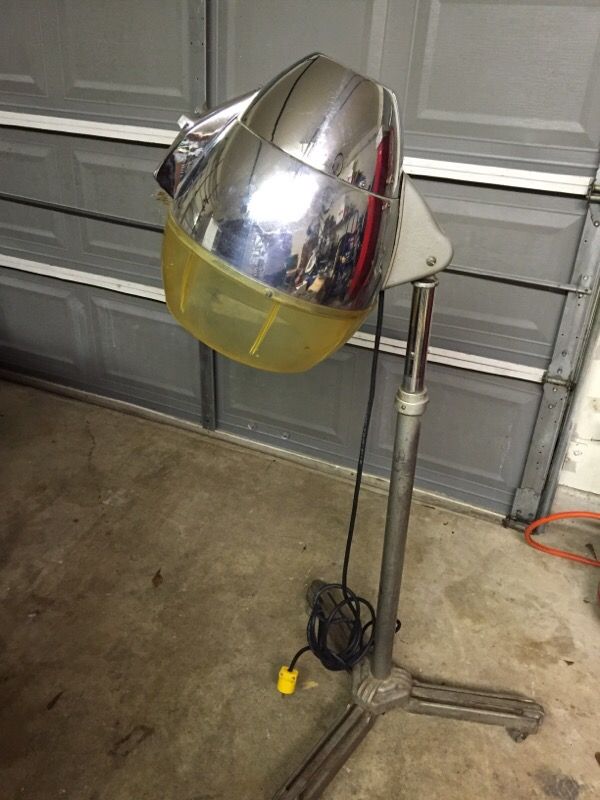Antique retro vintage 50s salon hair dryer