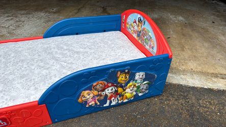 Paw patrol toddler bed